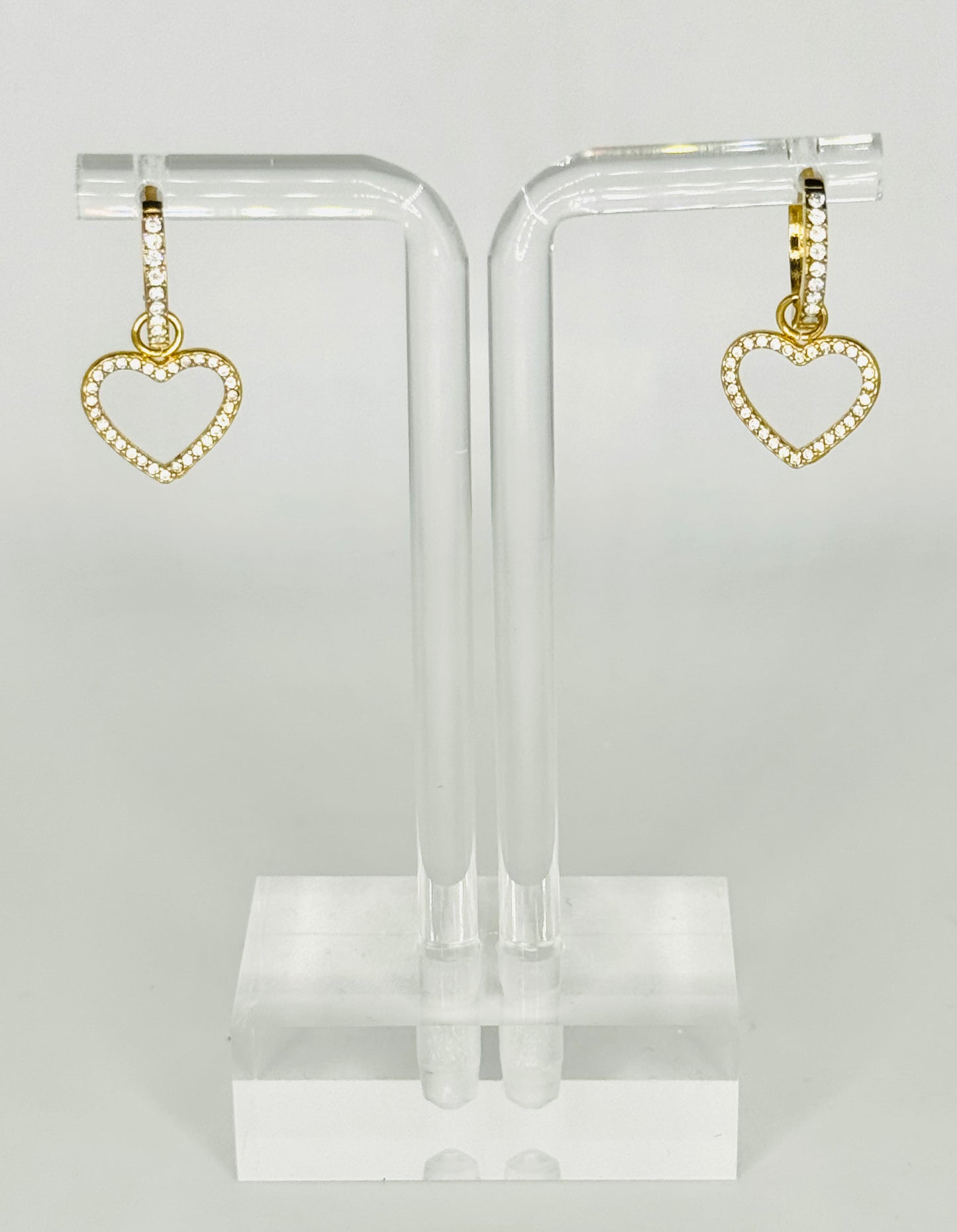Cuore Earrings - Stainless Steel -18K
