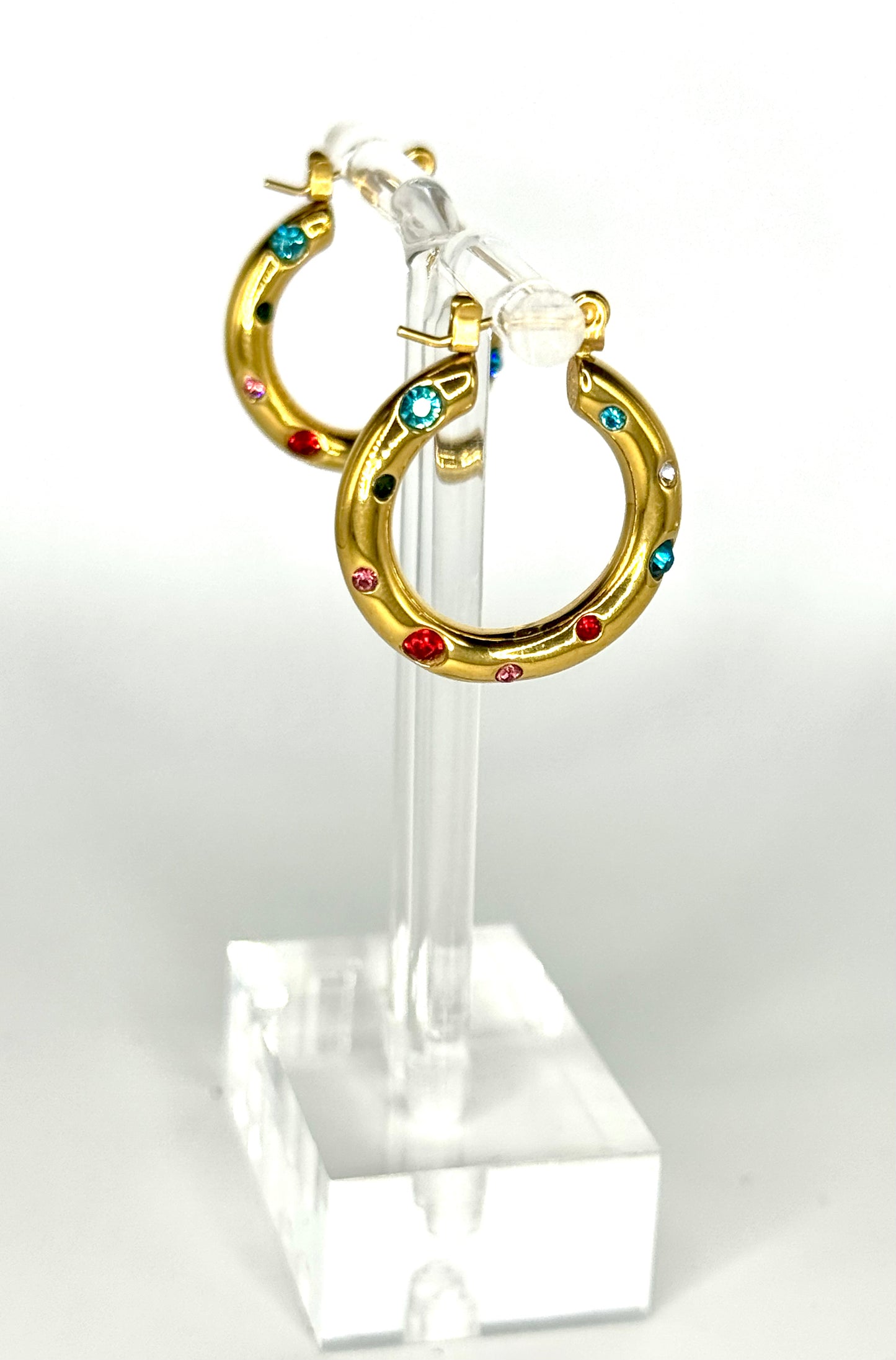 Felicità Earrings - Stainless Steel 18K Gold