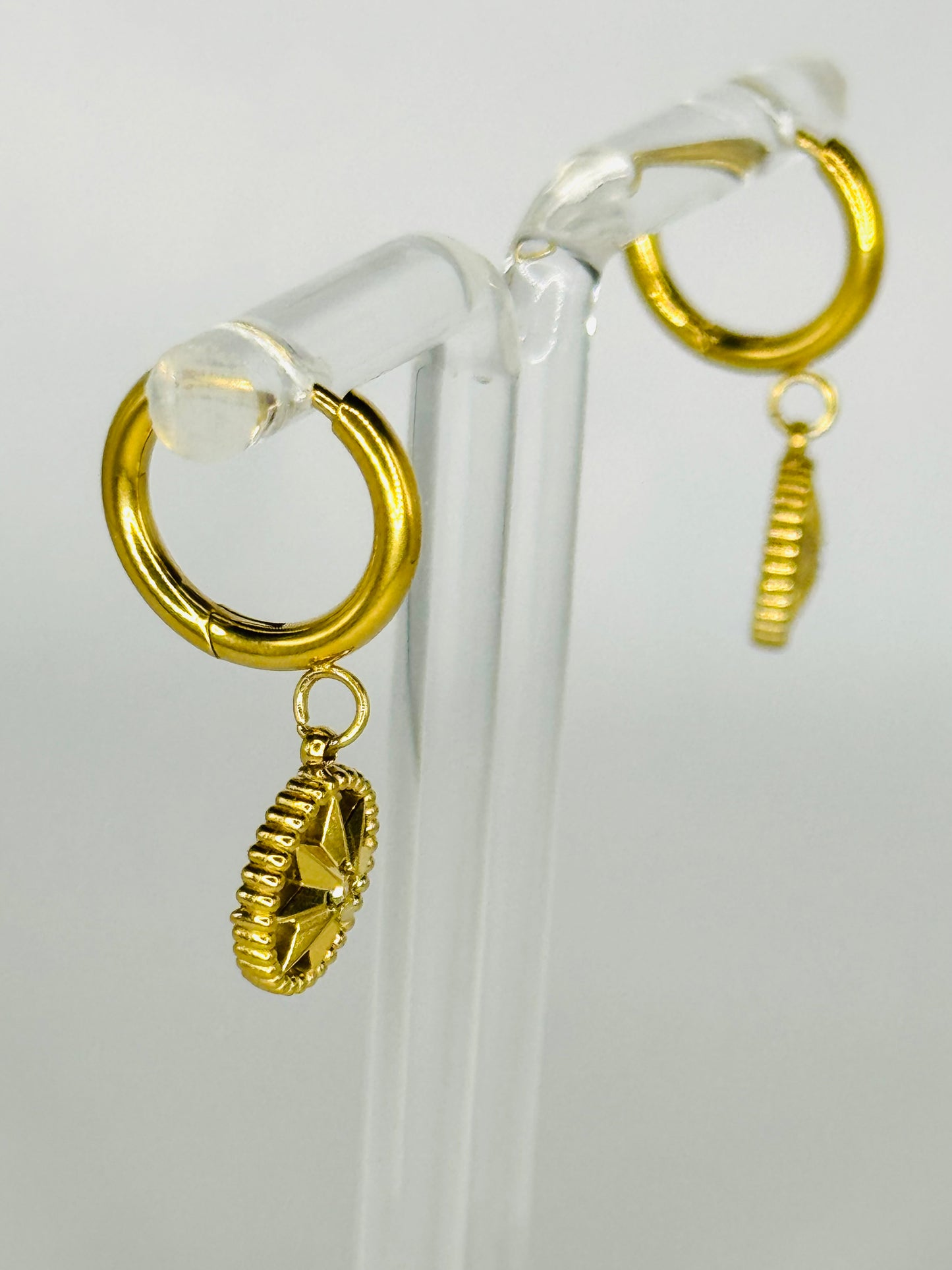 Abbraccio Earrings - Stainless Steel 18K