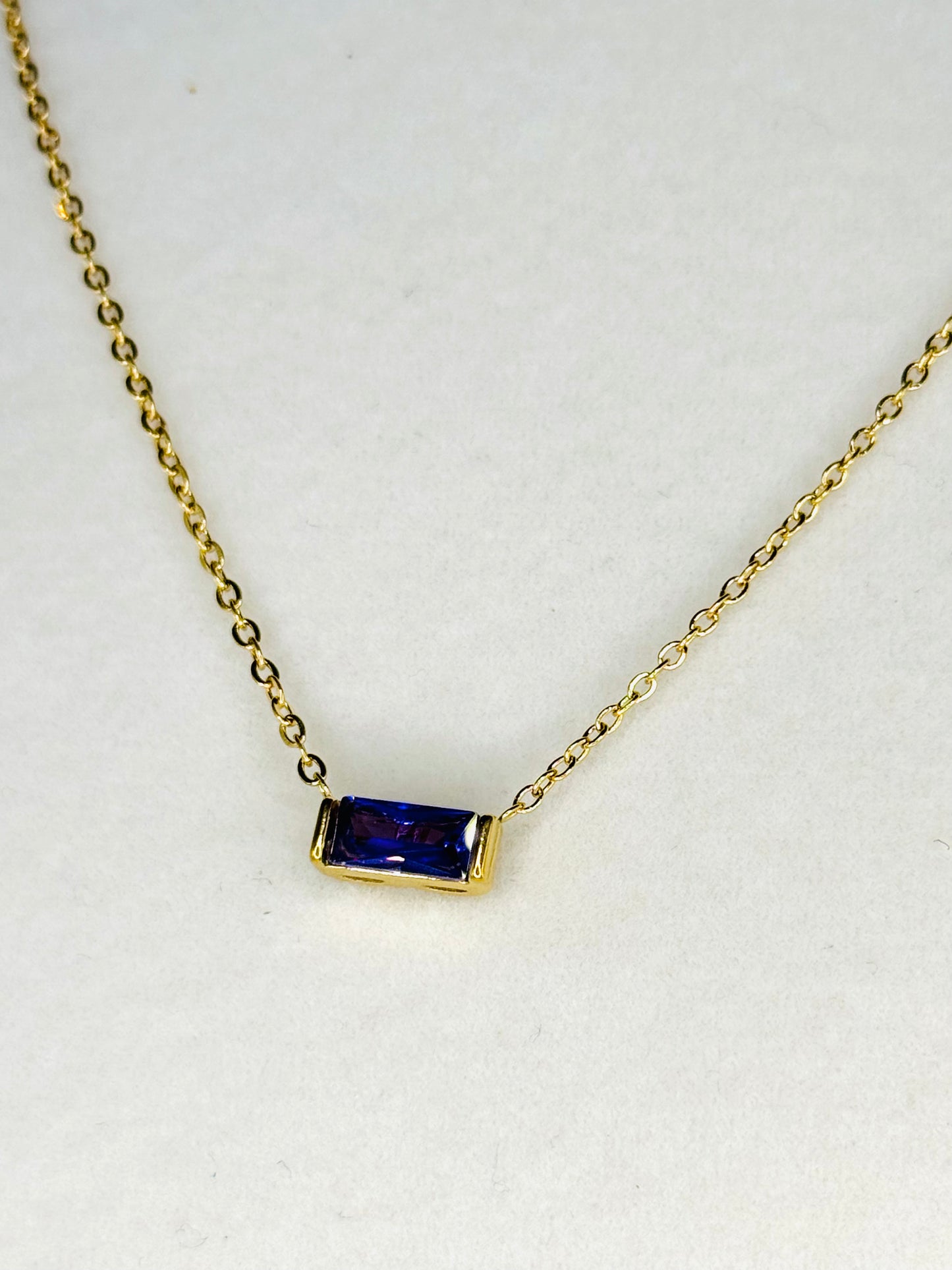 Viola Necklace  -  Stainless Steel 18K