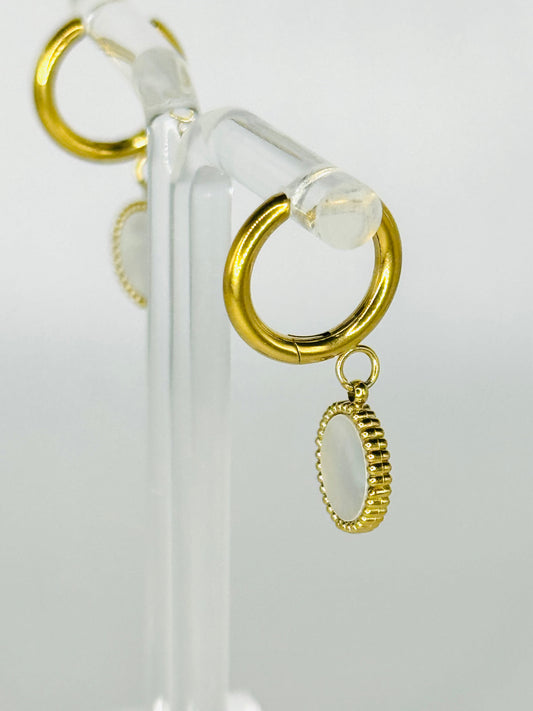 Abbraccio Earrings - Stainless Steel 18K