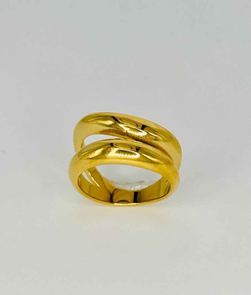 Mare Ring - Stainless Steel Gold Ring