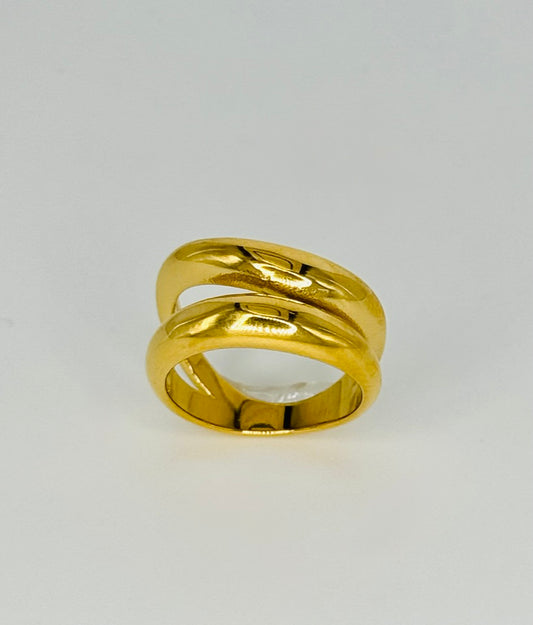Mare Ring - Stainless Steel Gold Ring