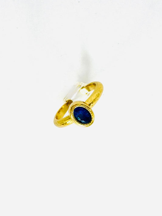 Azzurro Ring -  18K Stainless Steel