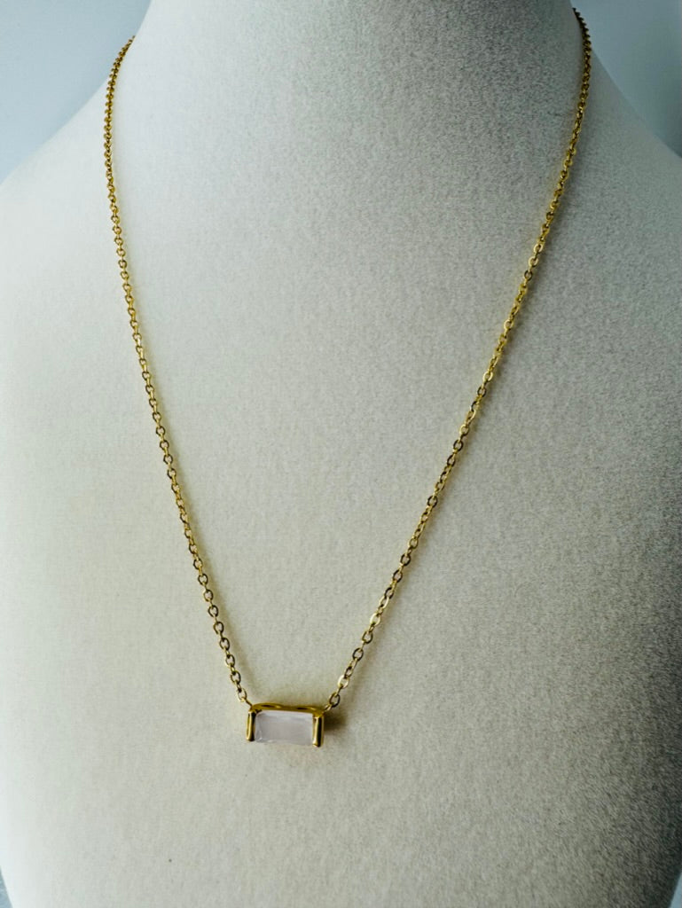 Bianca Necklace - 18k Gold Stainless Steel