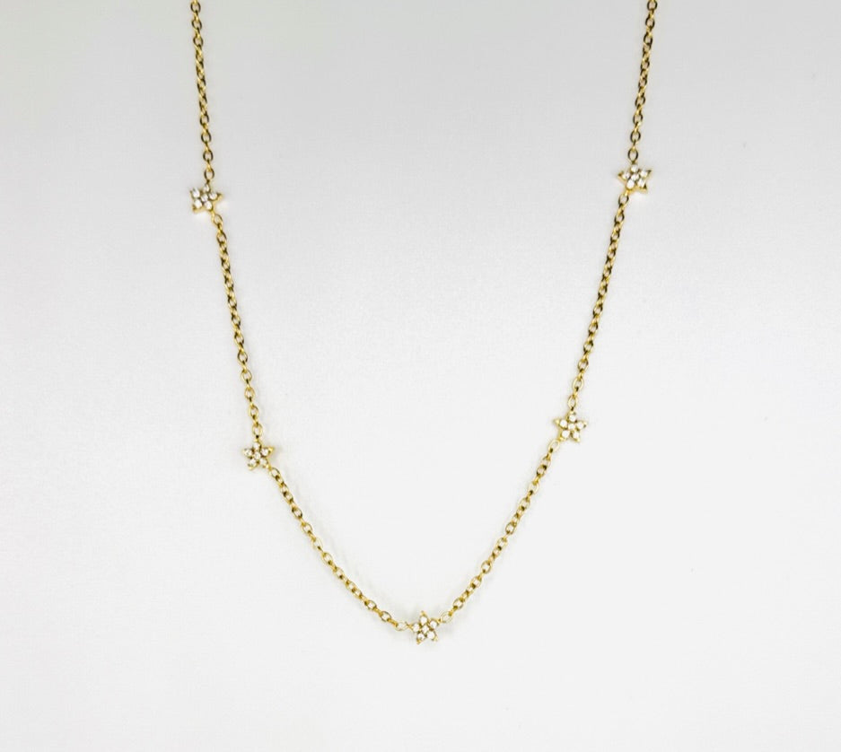 Stella Necklace - 18K Stainless Steel