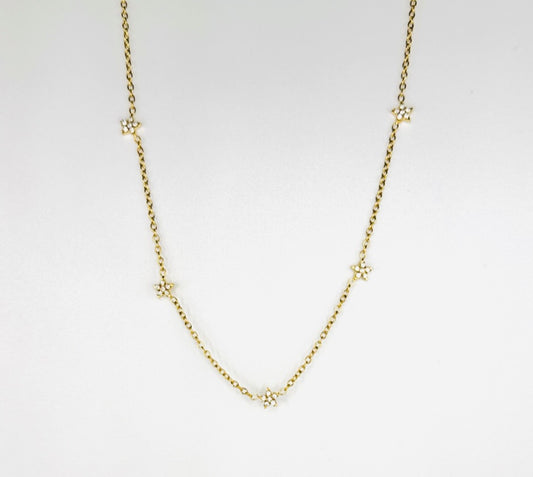 Stella Necklace - 18K Stainless Steel