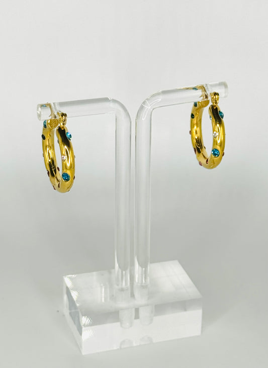 Felicità Earrings - Stainless Steel 18K Gold