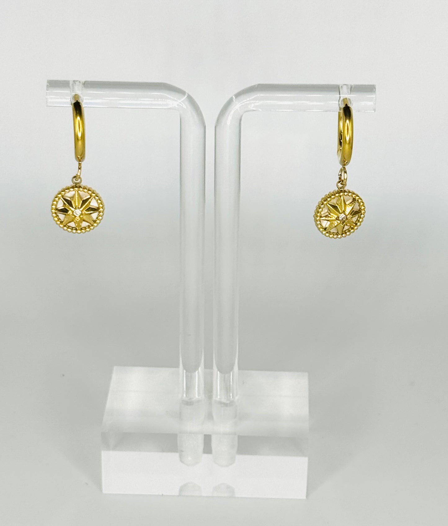 Abbraccio Earrings - Stainless Steel 18K