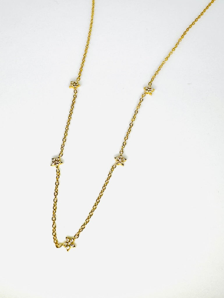 Stella Necklace - 18K Stainless Steel