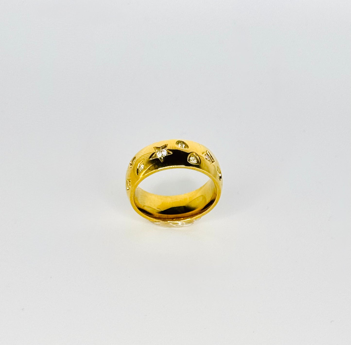 Stella Ring - Stainless Steel Gold Ring