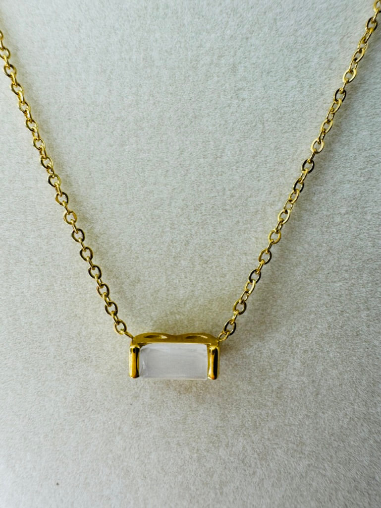 Bianca Necklace - 18k Gold Stainless Steel