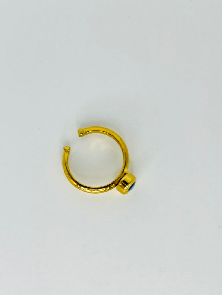 Azzurro Ring -  18K Stainless Steel