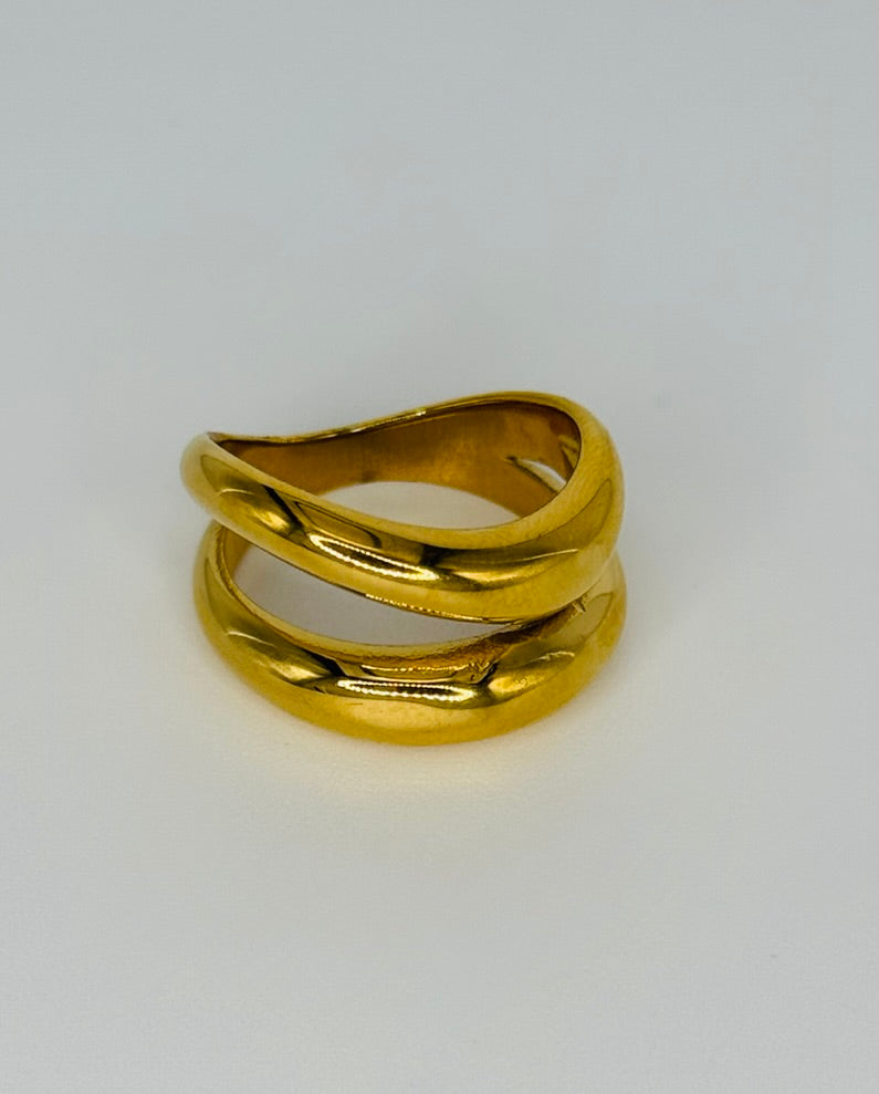 Mare Ring - Stainless Steel Gold Ring