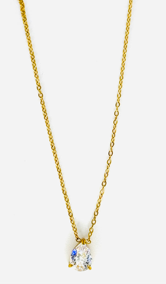 Goccia Necklace - 18K Stainless Steel