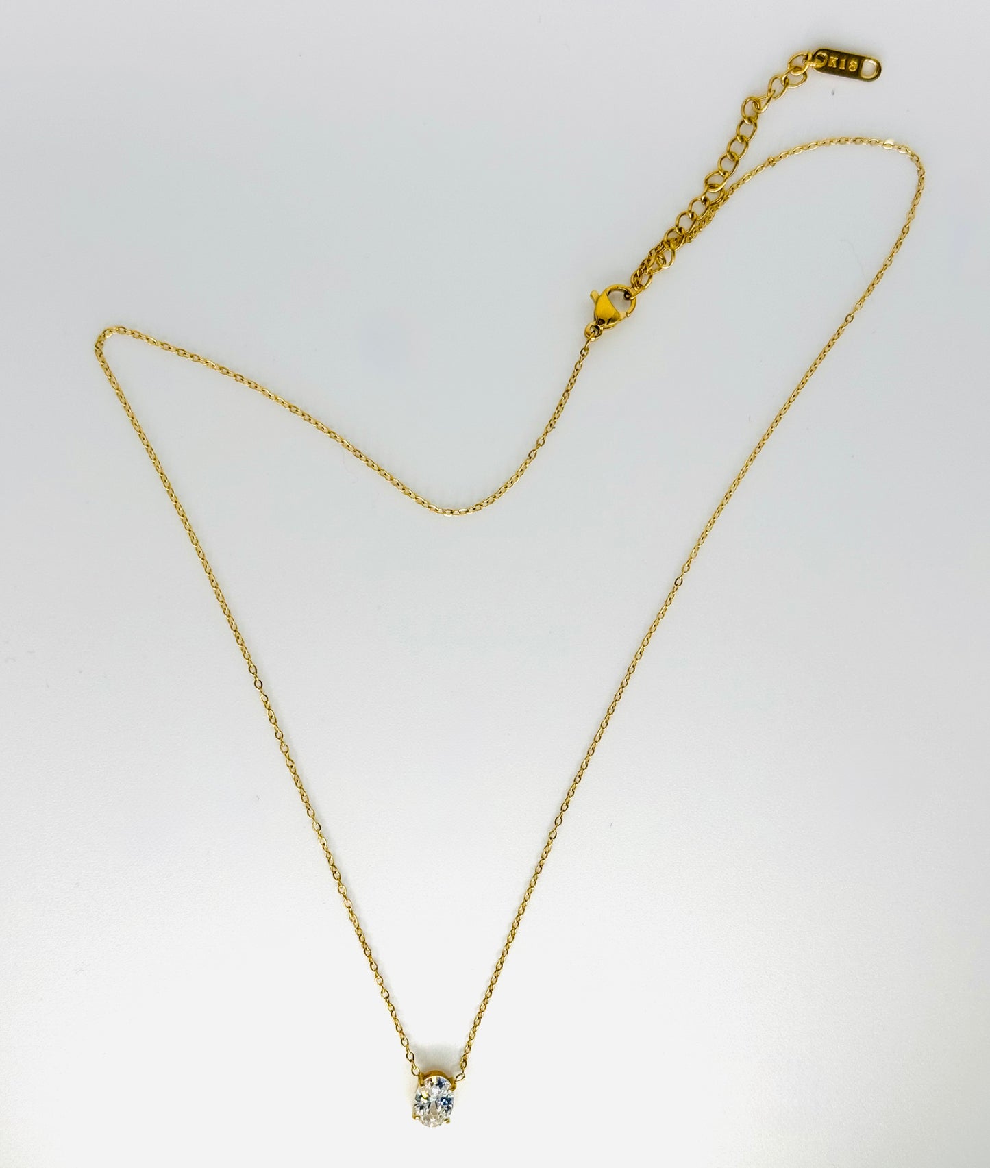 Acqua Necklace - 18K Stainless Steel