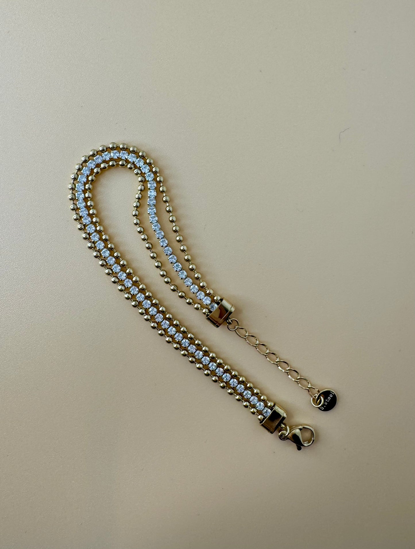 Lucente Bracelet - Stainless Steel -18K